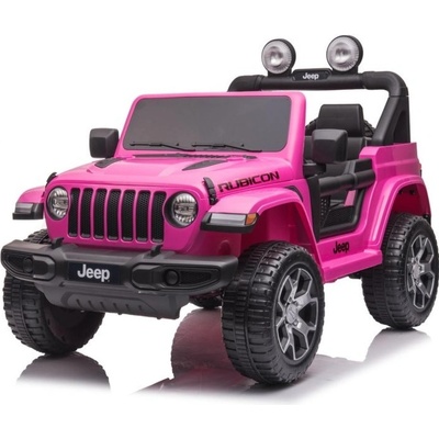 Mamido Elektrické autíčko Jeep Wrangler Rubicon 4x4 růžová