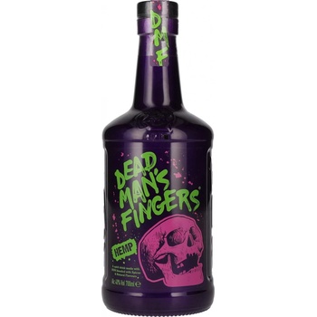 Dead Man's Fingers Hemp Rum 40% 0,7 l (čistá fľaša)