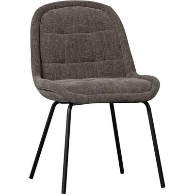 WOOOD Сиви кадифени трапезни столове в комплект 2 бр. Crate - WOOOD (801158-W)