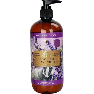 English Soap Company umývací gél na ruky a telo Levanduľa 500 ml