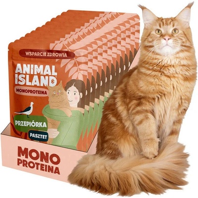 ANIMAL ISLAND Mono Křepelka 10 x 100 g