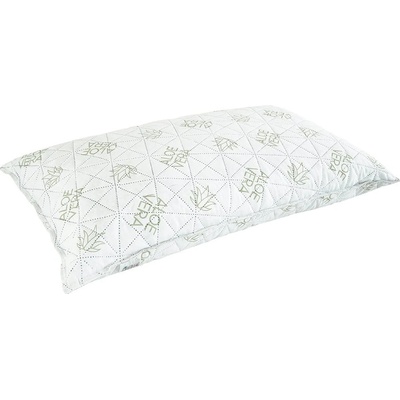 Textilomanie Anatomický vankúš VISCO LUXURY ALOE VERA ZIP taška 45x75