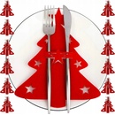 Vianočné prestieranie na príbory Ruhhy 22304 v tvare stromčeka sada 12 ks