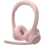 Logitech Zone 300 wireless rose (981-001411) Слушалки