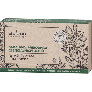Saloos Esenciální oleje Domácí aroma lékárnička 5 x 10 ml