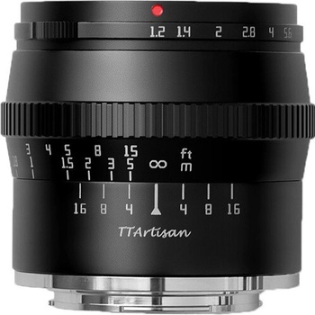 TTArtisan 50 mm f/1.2 Canon EF-M