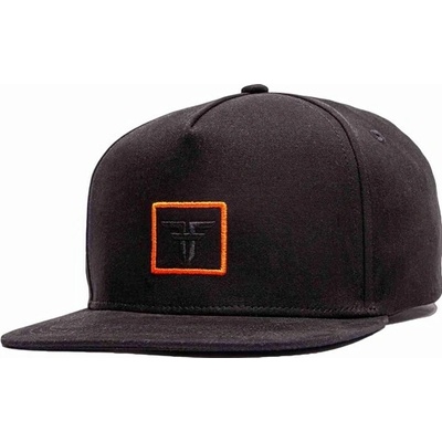 FALLEN Trademark Patch Flat Black Orange BLACK/ORANGE