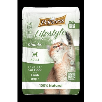 Petnutrition - Пауч за израснали котки, вкусни хапки с агнешко месо, в стек