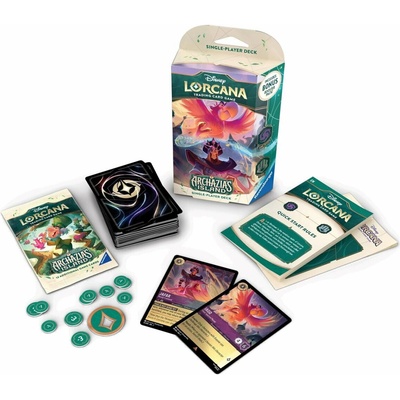 Disney Lorcana TCG Archazia's Island Starter Deck Amethyst/Steel