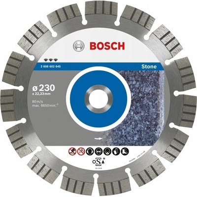 Diamantový řezný kotouč Bosch Best for Stone 150 mm