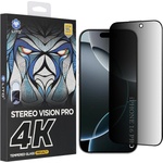 LITO Протектор за iPhone 17 / iPhone 16 Pro - Lito - D+ Max 4K Privacy - Черен
