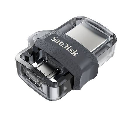 USB памет SanDisk Ultra Dual Drive m3.0, 32GB (SD-USB-DD3-032G-G46)