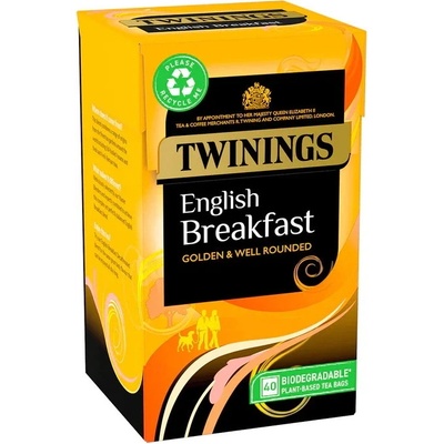 Twinings Černý čaj ENGLISH BREAKFAST 40 sáčků 100 g