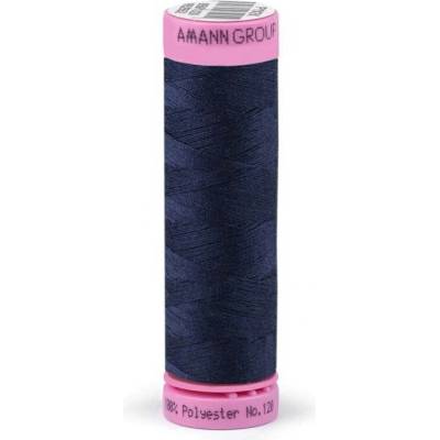 Polyesterové nitě návin 100 m Aspo Amann 0825 Patriot Blue