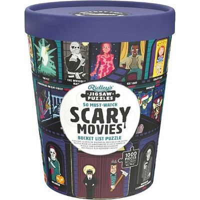 RIDLEY'S GAMES Bucket List 50 strašidelných filmů které musíte vidět 1000 dílků