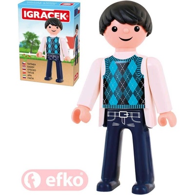 EFKO IGRÁČEK Tatínek figurka 7,5cm rodina v krabičce – Zbozi.Blesk.cz