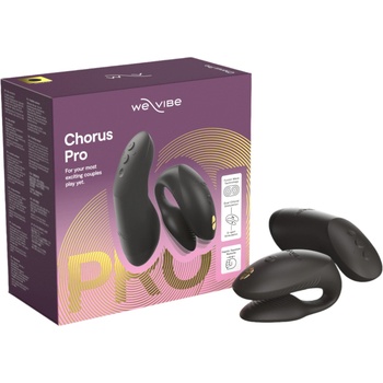 Image 1 of WE-VIBE Chorus Pro - интелигентен вибратор за двойки с дистанционно (черен)