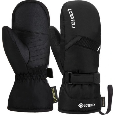 Reusch Flash Gore-tex Junior Mitten dětské lyžařské rukavice black/white 22/23