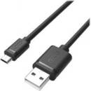 Unitek Y-C435GBK USB 2.0 AM-microUSB BM, 3m, černý
