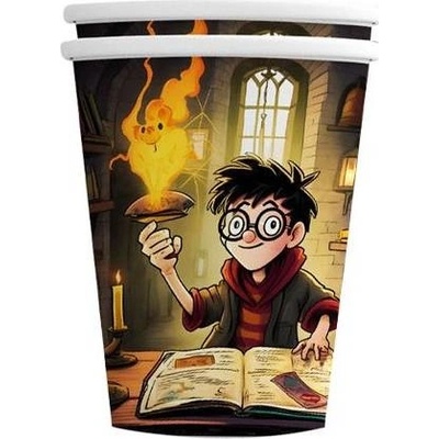Cakesicq Papierové poháre Harry Potter