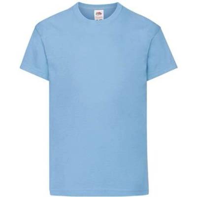 Fruit of the Loom Dětské triko 61-019-0 Sky Blue