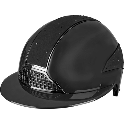 SWING H24 Lady Spark jazdecká prilba black glossy glitter