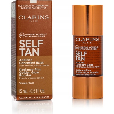 Clarins samoopaľovací prípravok na pleť Self Tan (Radiance-Plus Gold en Glow Face Booster) 15 ml