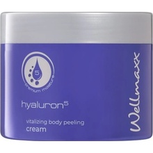 Wellmaxx Hyaluron5 vitalizing body peeling cream pílingový krém 200 ml