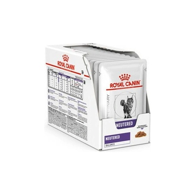 Royal Canin Veterinary Health Nutrition Cat Neutered Balance 12 x 85 g