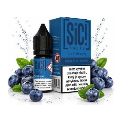 Sic! Salts Blueberry 10 ml 20 mg
