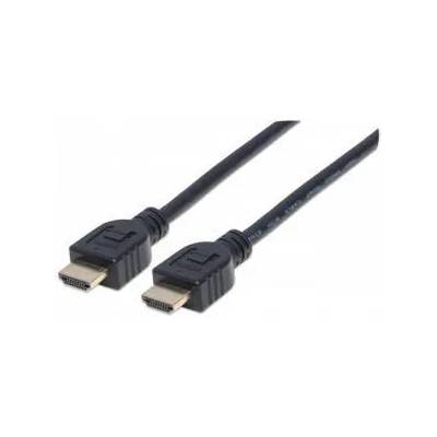 Manhattan CL3 защитен 4k High Speed HDMI кабел с Ethernet за монтаж в стена HEC ARC 3D 4K MM Shielded Черен, 353922