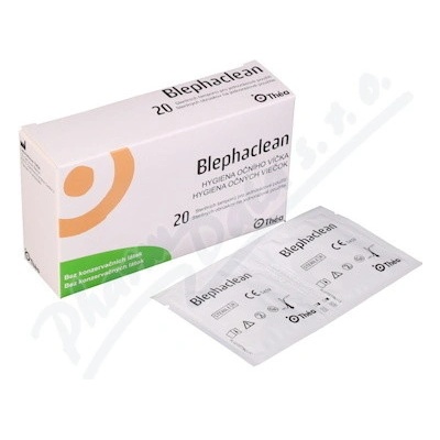 Blephaclean sterilné obrúsky 20 ks