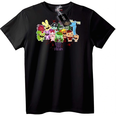 Тениска Happy Tree Friends - M, Black