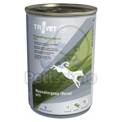 TROVET Hypoallergenic Horse & Pootato (HPD) 400 g