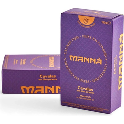Manná Portugalské sardinky pikantné v slnečnicovom oleji 120 g
