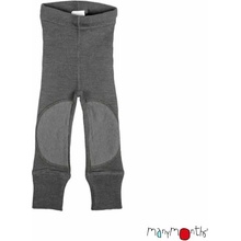 Merino legíny ManyMonths se záplatami Elephant Grey