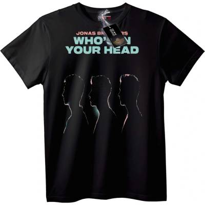 NOONEBRAND Тениска Jonas Brothers Who's in Your Head - 2XL, Black