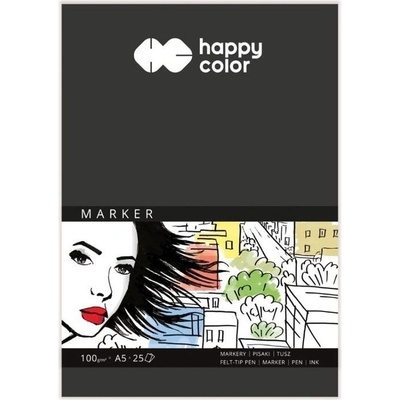 Happy Color Blok na fixy A5 100g/25arch