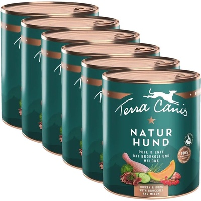 Terra Canis Naturhund Пуйка и Патешко 6 x 800 г