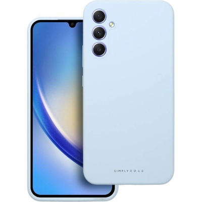 Roar Силиконов Калъф за Samsung A54, Roar Cloud-Skin Case, Син (5903396249426)