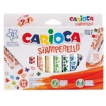 CARIOCA Флумастери Stamperello 12 цвята