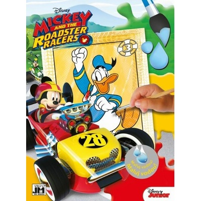Maľuj vodou! Mickey and the Roadster racers