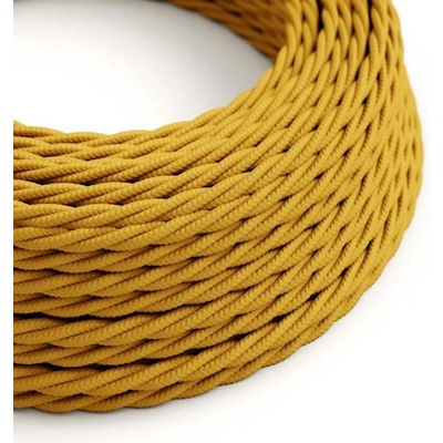 Creative Cables TM25 2x0,75mm² hořčicová 1 m
