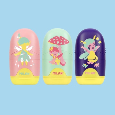 Guma + strúhadlo MILAN Capsule Fairy Tale /1ks