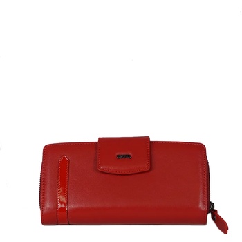 Image 1 of Дамски портфейл естествена кожа 2714 червен