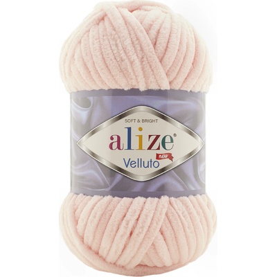 Alize Velluto Farba: pudrová ružová 340