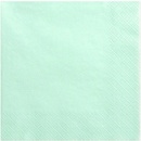 PartyDeco ubrousky papírové mint 33x33cm
