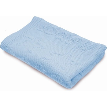 Image 1 of Baby Matex - Одеало плетено синьо 75/100