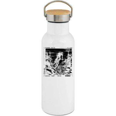 123TRIKO termoska Adrenalinový glitch, cyklista, černý potisk 500 ml rybaření