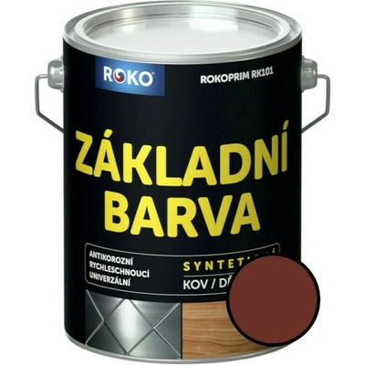 Základní barva na dřevo a kov Rokoprim RK 101 0110 šedá 3,2 l